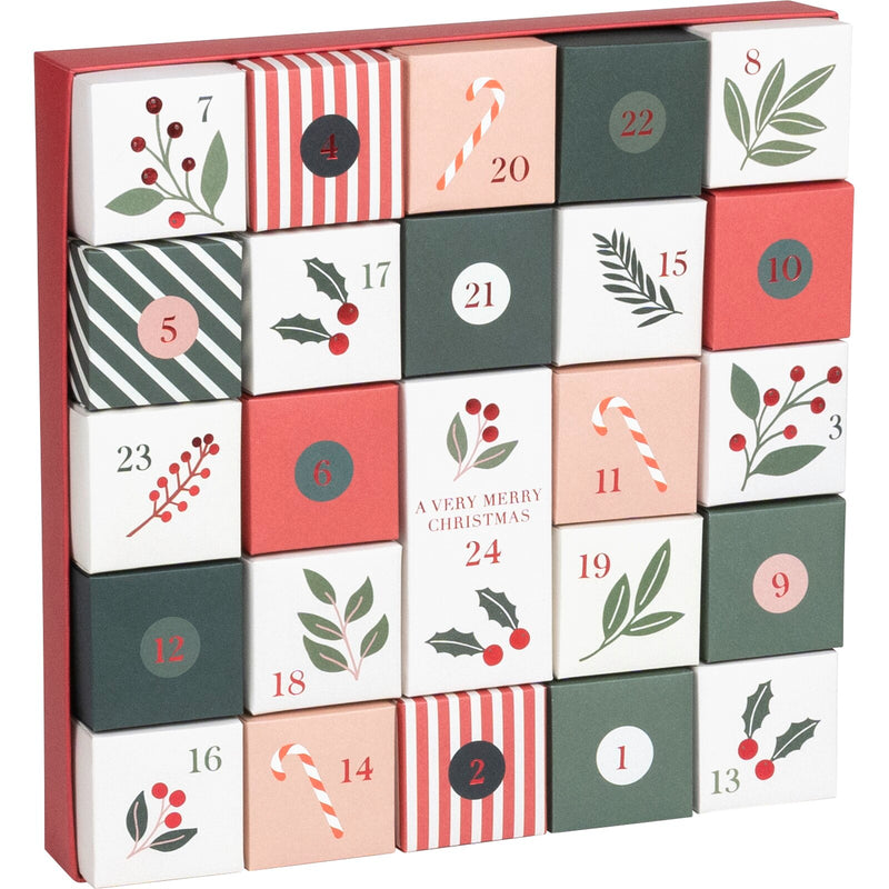 Gift Boxes 28x28x3.5 Advent Calendar Berna