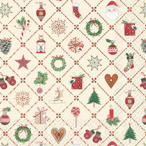 Napkins 33x33cm Kirsten