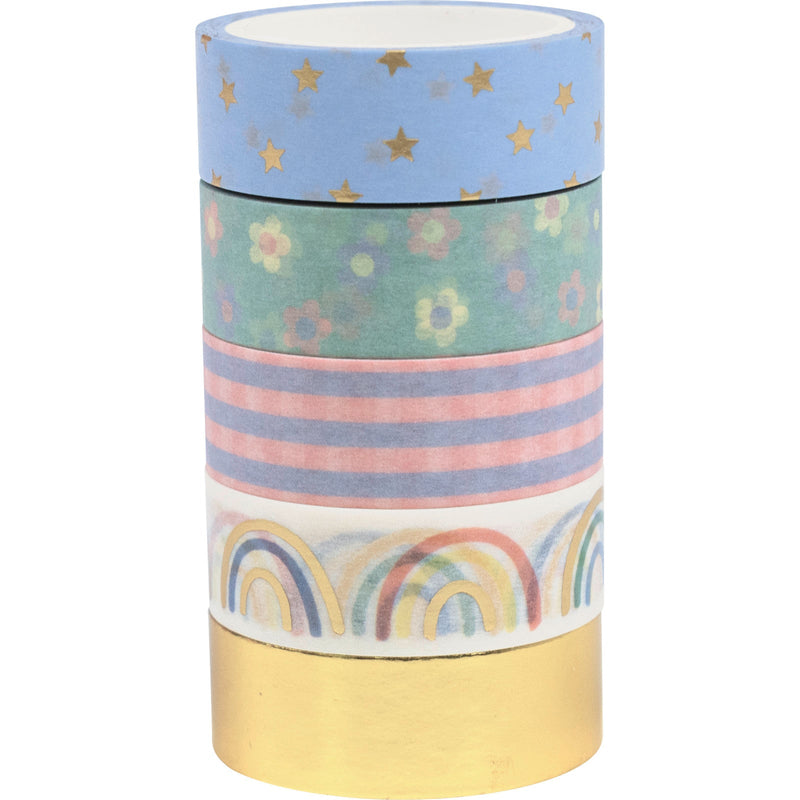 Deco Tapes 15mmx5m 5 designs Kids 6 sets