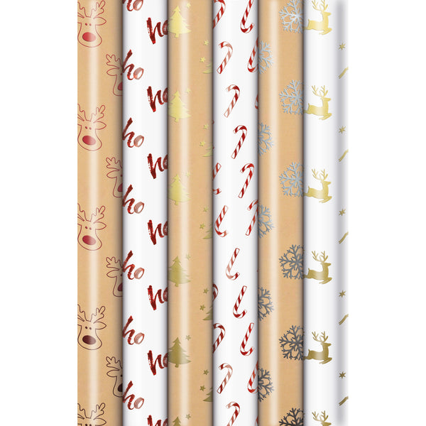 RW Assort Xmas Shining Moments 1.5mx70cm 30 rolls