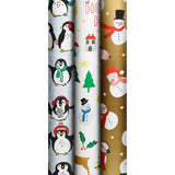 Roll Wrap Assortment 0.7x3m Children's Christmas (UK RW)