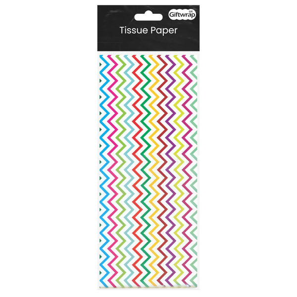 Tissue Paper Zig Zag