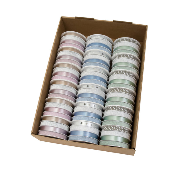 Christmas 10mm x 4m Multi-Spool Curling Ribbon 18 piece(s)