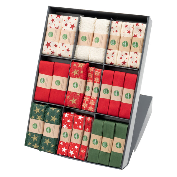 Christmas Ribbon Hank Traditional Assortment 66 Piece(s)