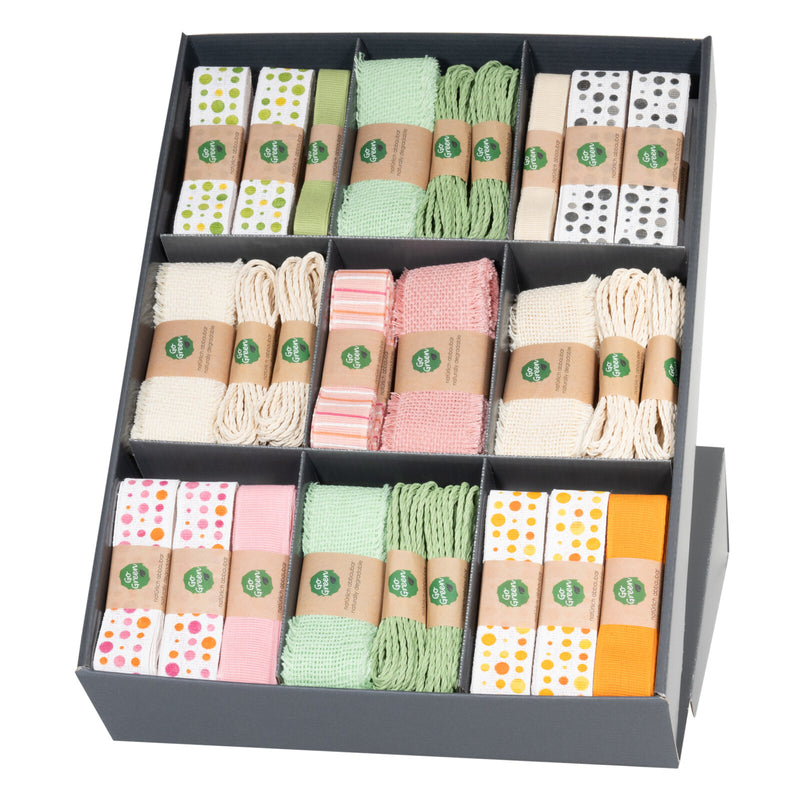 Everyday Ribbon Hank Assortment 3/15/25/40mm 65 piece(s)