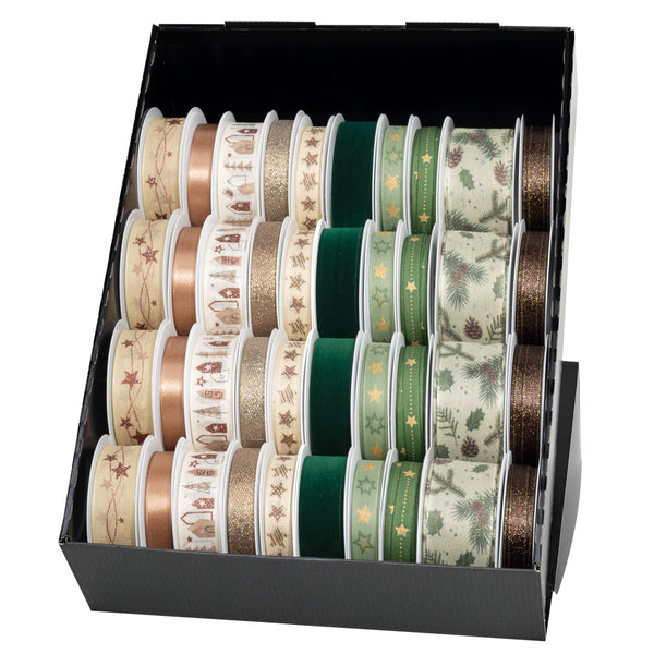 Woodland Christmas Ribbon on Reel 40 piece(s)