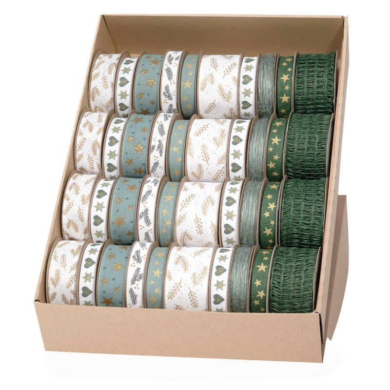 Trend Fern/Stars Ribbon on Reel 40 piece(s)
