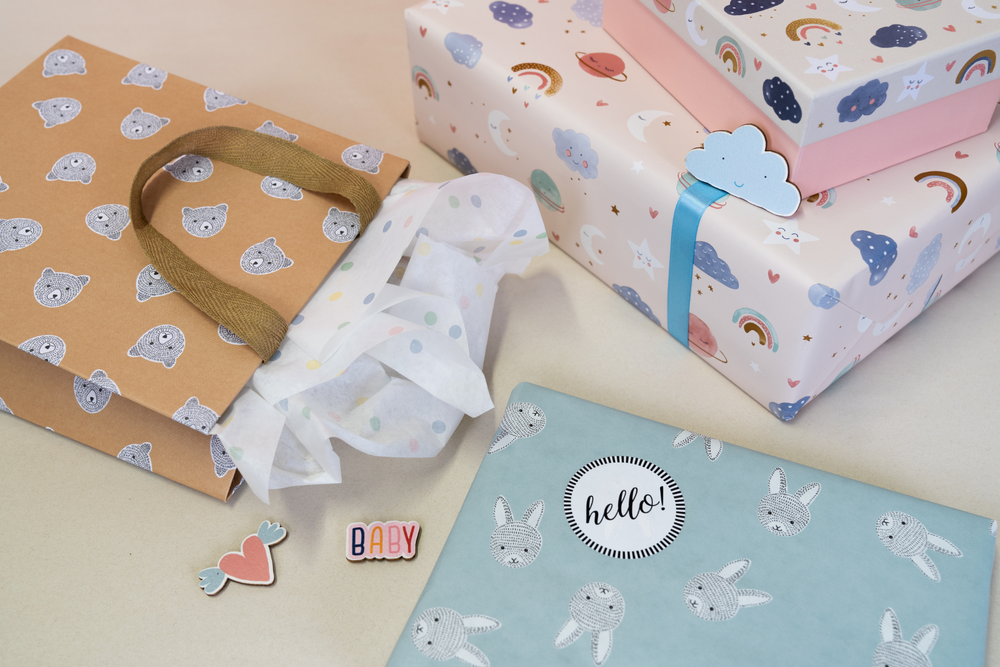 Retail gift discount wrap