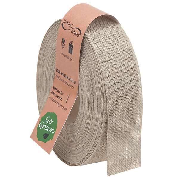 Linen ribbon best sale