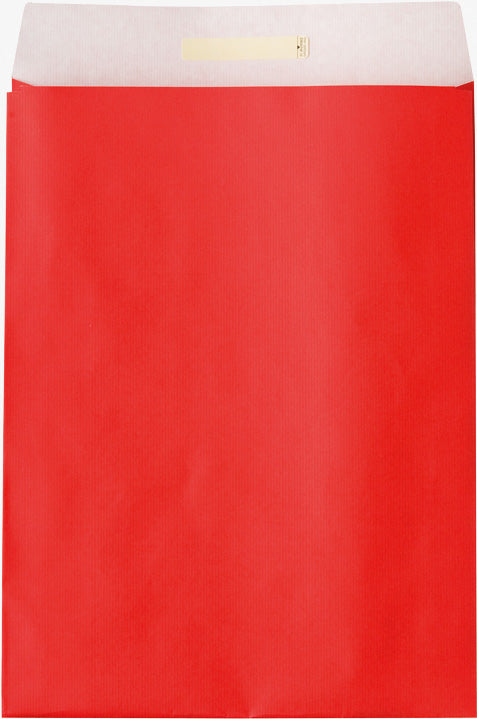 Envelope Gift Bags 32x6x43+6cm Uni Red