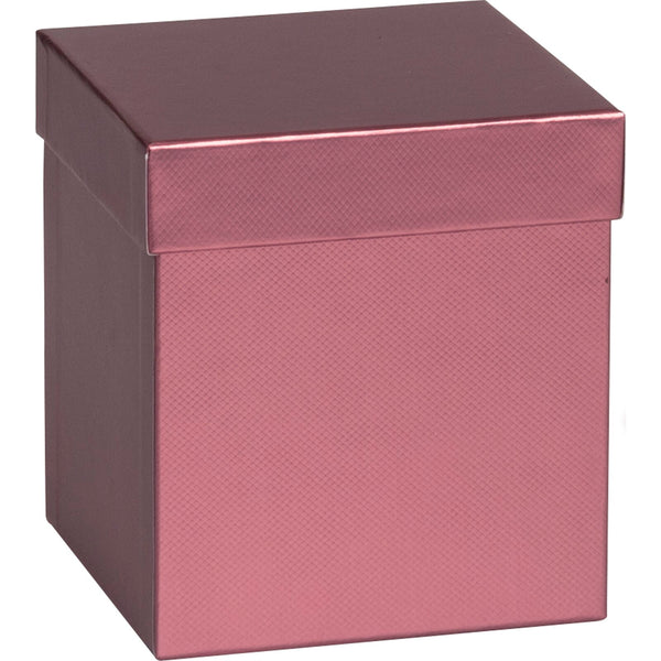 Gift Boxes Cube Sensual Colour Pink