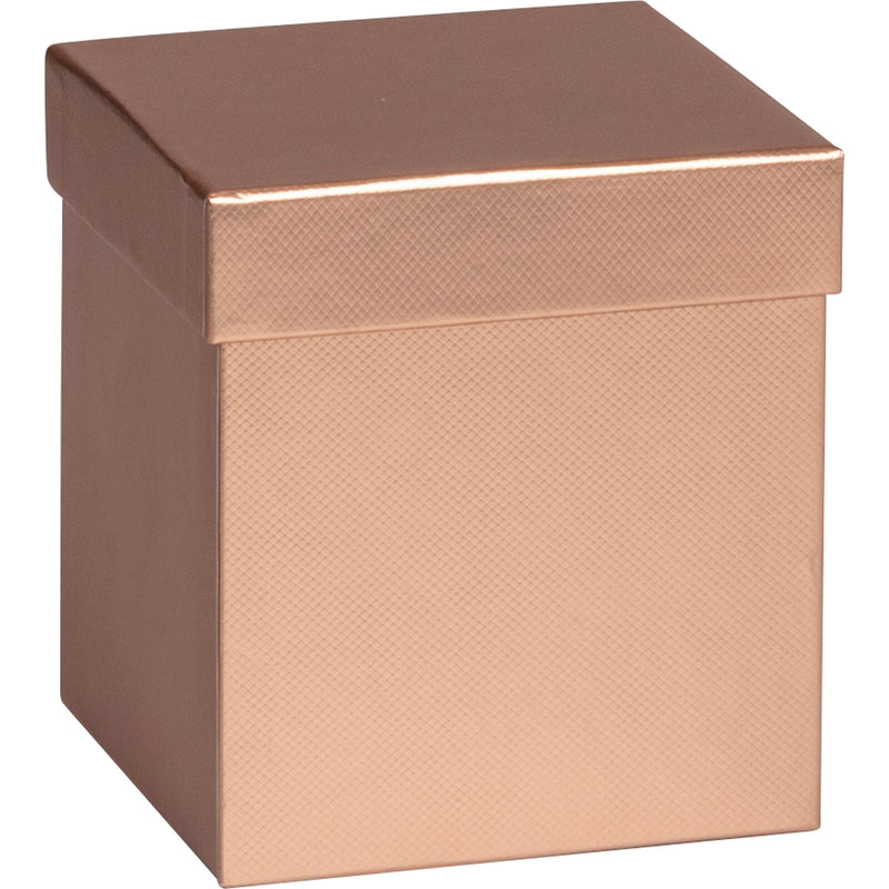 Gift Boxes Cube Sensual Colour Gold