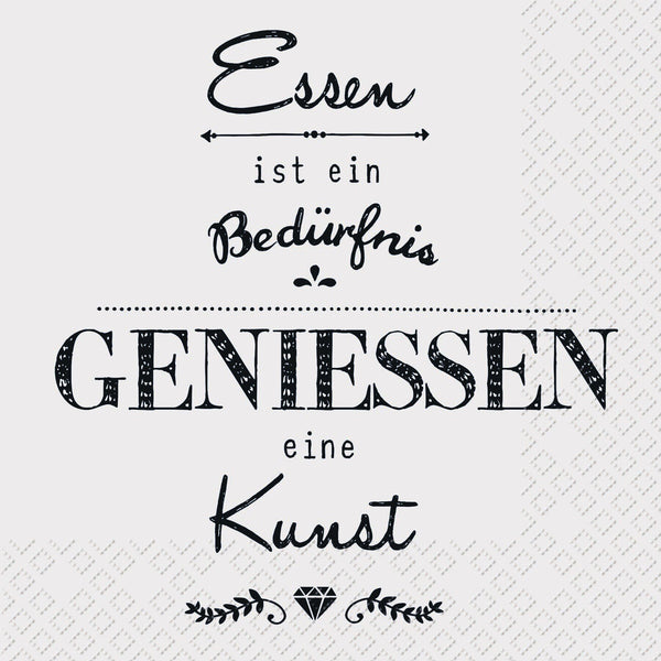 Napkins 33x33cm Dante