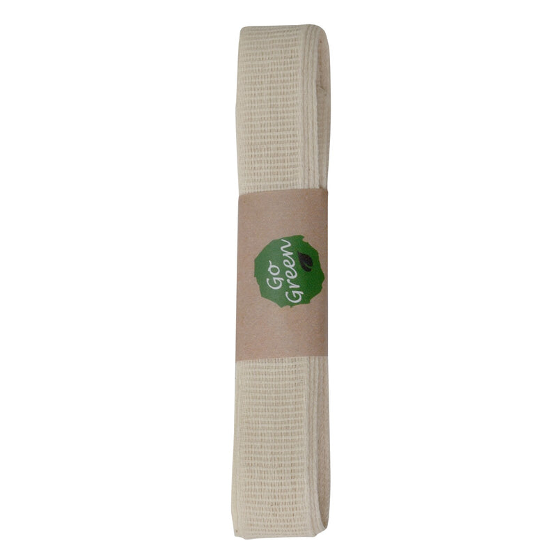 Nature Taft Cotton Ribbon Hanks (GOG) 15mm x 2m