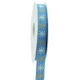 Snow and Ice Cotton Ribbon Spool (GOG) 15mm x 18m
