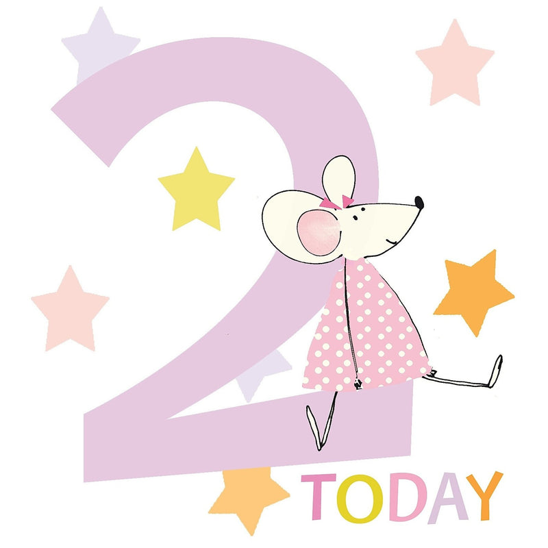 Liz & Pip - Mouse age two 120x132mm (Count To Ten)