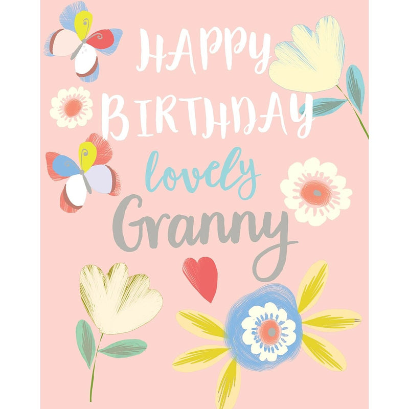 Liz & Pip - Granny Birthday (Focus) 120x150mm (Garden Party)