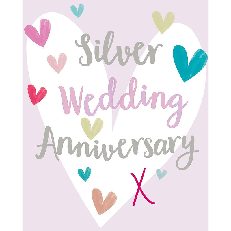 Liz & Pip - Silver Wedding Anniversary (Focus)120x150mm (Garden Party)