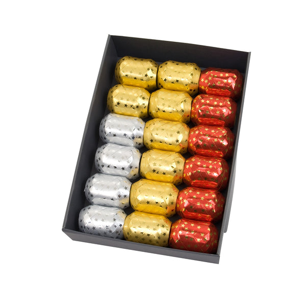 Ribbon Eggs Assorted Stars 10mm x 20m